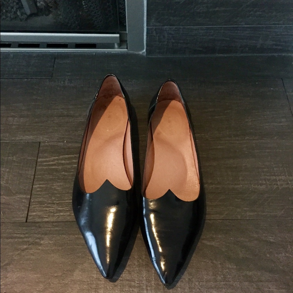 ALL BLACK flats - 39.5